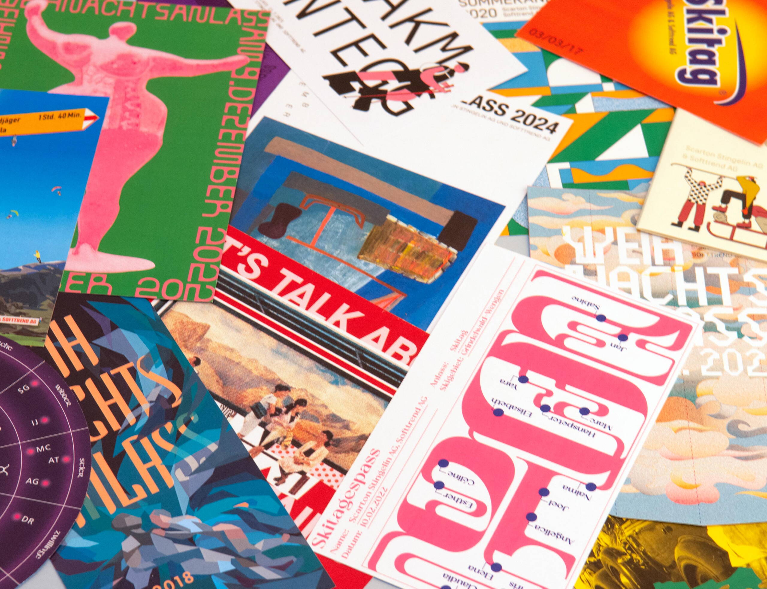 Diverse Karten Eiblicke