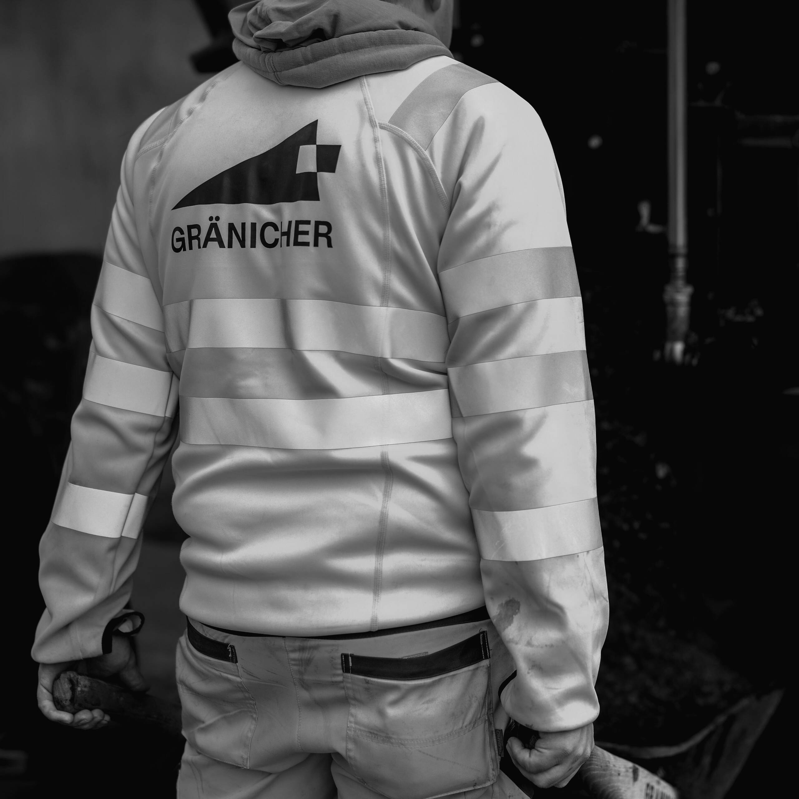 Beschriftung der Arbeitsbekleidung